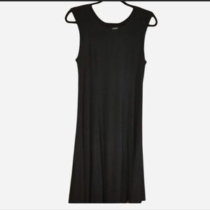 Elegant Black Sleeveless Dress